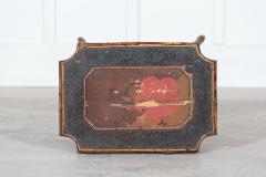 English 19thC Two Tier Tiger Bamboo Side Table - 2888628