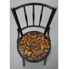 English 20th Century Decoupage Dining Chairs a Set of Six - 1911109