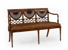 English Adam Satinwood 7 Piece Living Room Set - 2798423