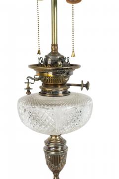 English Adam Silver Plate Table Lamp - 1380791