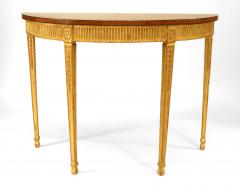 English Adam Style Gilt Console Table - 1428121