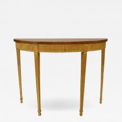 English Adam Style Gilt Console Table - 1430496