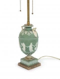 English Adam Style Wedgwood Porcelain Table Lamp - 4658659