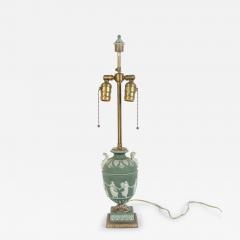 English Adam Style Wedgwood Porcelain Table Lamp - 4717800