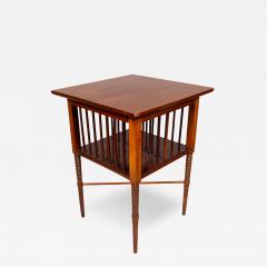 English Aesthetic Mahogany Table Attributed to Godwin - 3742932