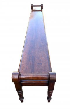 English Aesthetic Movement Mahogany Hall Bench - 4712257