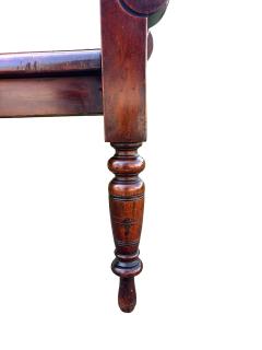 English Aesthetic Movement Mahogany Hall Bench - 4712262