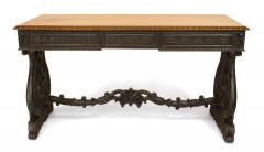 English Anglo Indian Rosewood and Padouk Writing Table - 1429013
