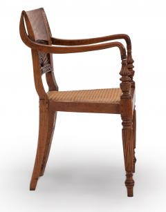 English Anglo Indian Teak Arm Chair - 4666742