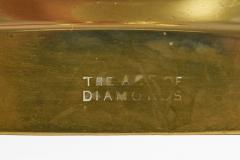 English Antique Brass Ace of Diamonds Candlesticks A Pair - 4645961