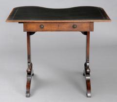 English Antique Kidney Shaped Writing Table - 777018