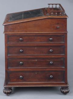 English Antique Late Regency Period Davenport Desk - 842622