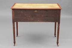 English Antique Regency Mahogany Ladies Writing Desk - 777063