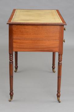 English Antique Regency Mahogany Ladies Writing Desk - 777064