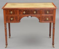 English Antique Regency Mahogany Ladies Writing Desk - 789334