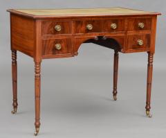 English Antique Regency Mahogany Ladies Writing Desk - 789335