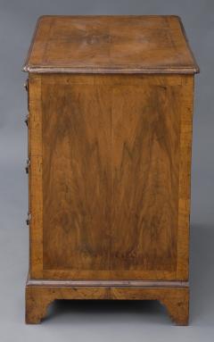 English Antique Walnut Ladies Kneehole Desk - 1826745