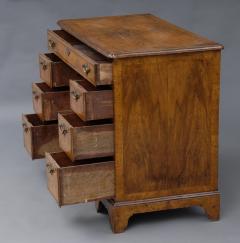 English Antique Walnut Ladies Kneehole Desk - 1826750