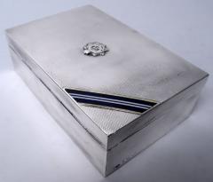 English Art Deco Box Commemorating Royal Army Service Corps 1933 - 4533546