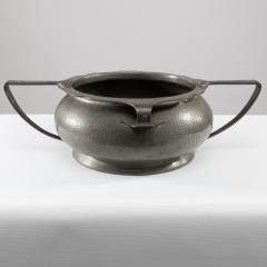 English Art Deco Hand hammered Fruit Bowl or Centrepiece with Extending Handles - 4186918