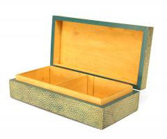 English Art Deco Shagreen Box - 4195616