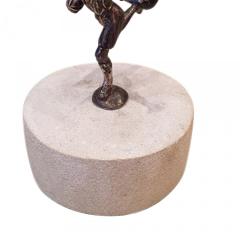 English Art Deco Silver Football Player - 4669839