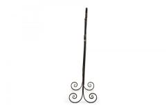 English Arts Crafts Style Wrought Iron and Pressed Copper Fire Screen - 4671238