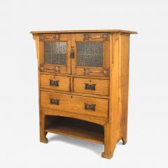 English Arts and Crafts Oak Cupboard - 4700293