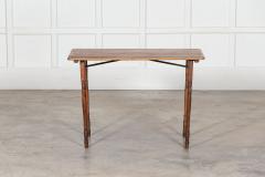 English Beech Folding Sewing Table - 2999430