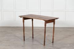 English Beech Folding Sewing Table - 2999431