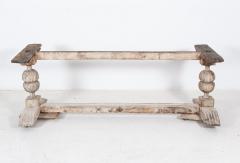 English Bleached Oak Refectory Table - 2120467