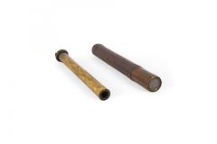 English Brass Leather Hand Held Telescope - 4661201