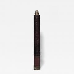 English Brass Leather Hand Held Telescope - 4692384
