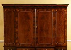 English Breakfront Wardrobe - 2657325