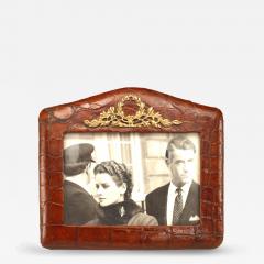 English Brown Crocodile Picture Frame - 4250504