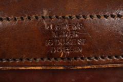 English Brown Leather Valise 20 - 3194547