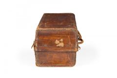 English Brown Leather Valise - 4520298
