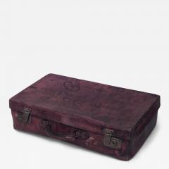 English Brown Leather Valise - 4709404