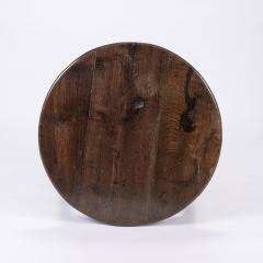 English Brown Oak Cricket Table - 1790758