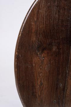English Brown Oak Cricket Table - 1790761