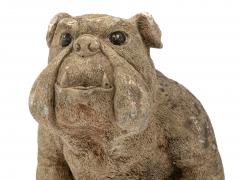 English Bulldog Garden Statue English Mid 20th C  - 4578355