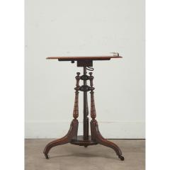 English Burl Walnut Sheet Music Stand - 3484844