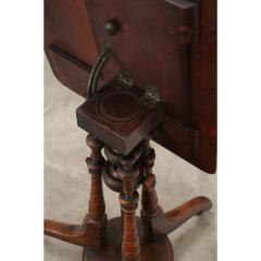 English Burl Walnut Sheet Music Stand - 3484982