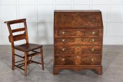 English Burr Walnut Bureau - 2862335