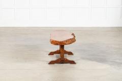 English Burr walnut Oak Coffee Table - 4355577