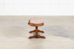 English Burr walnut Oak Coffee Table - 4355578