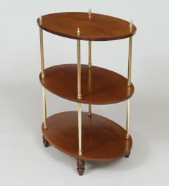 English Campaign Three Tier Stand or Side Table - 3311800