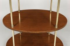 English Campaign Three Tier Stand or Side Table - 3311803