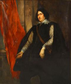 English Caped Man Portrait - 4539316