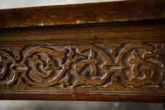 English Carved Oak Table - 282047